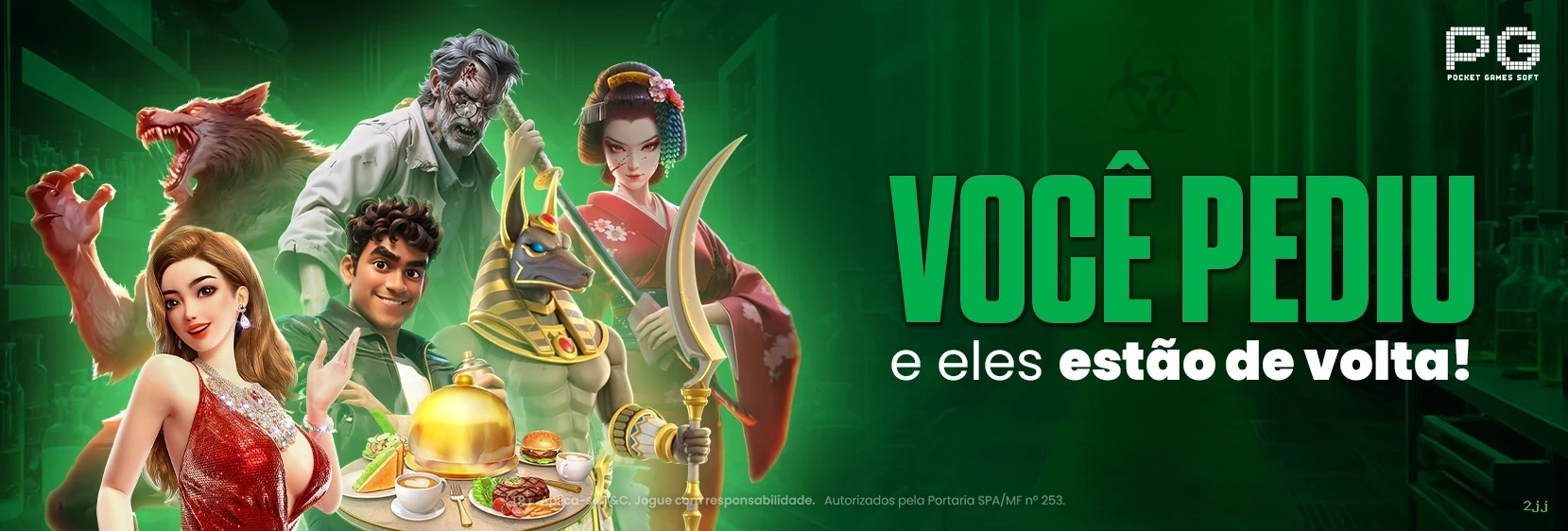 Plataforma completa da 2jj com todos os jogos